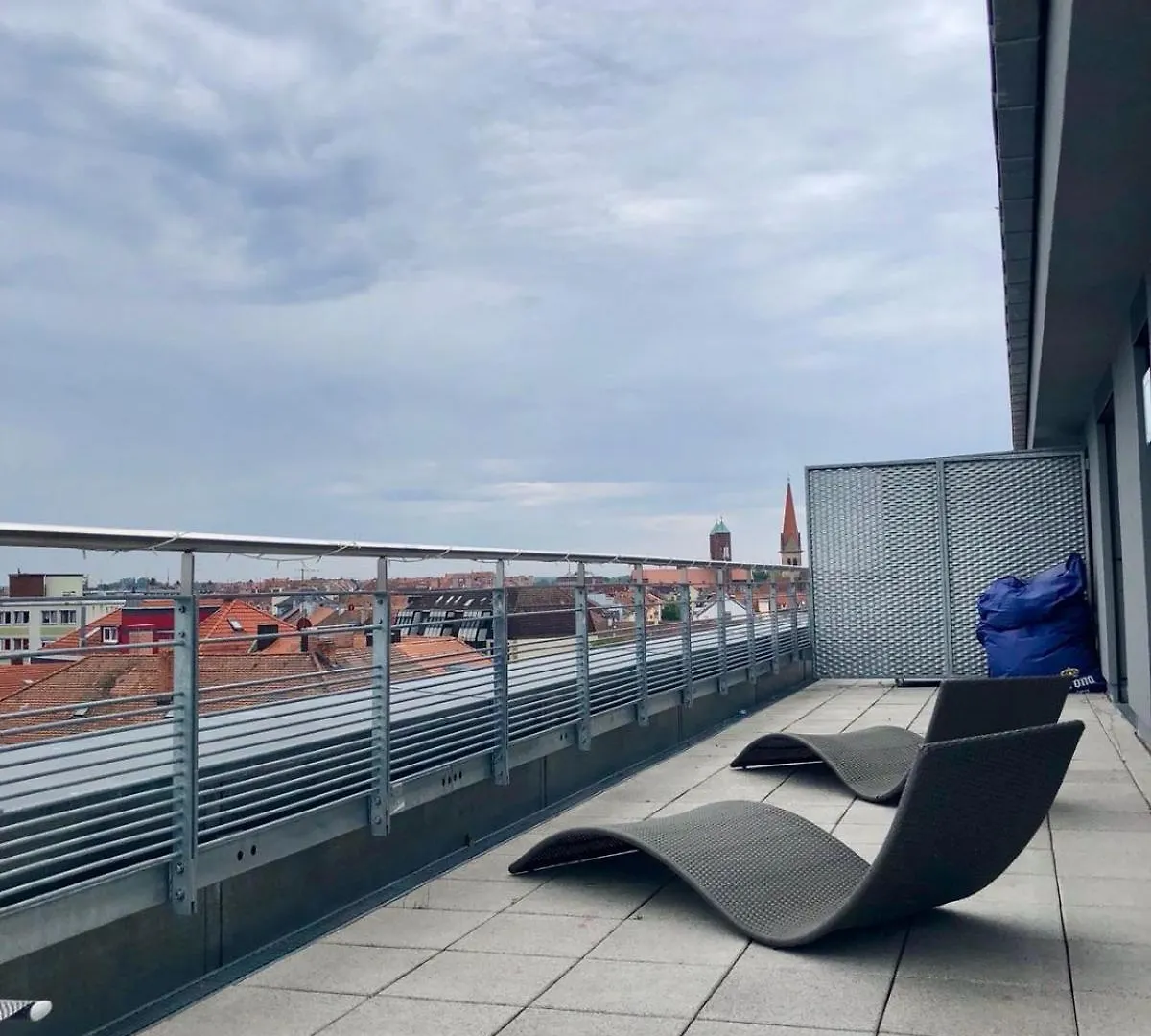 Exclusive Penthouse With Rooftop In The City Nuremberg